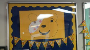 Children in Need poster designed by students